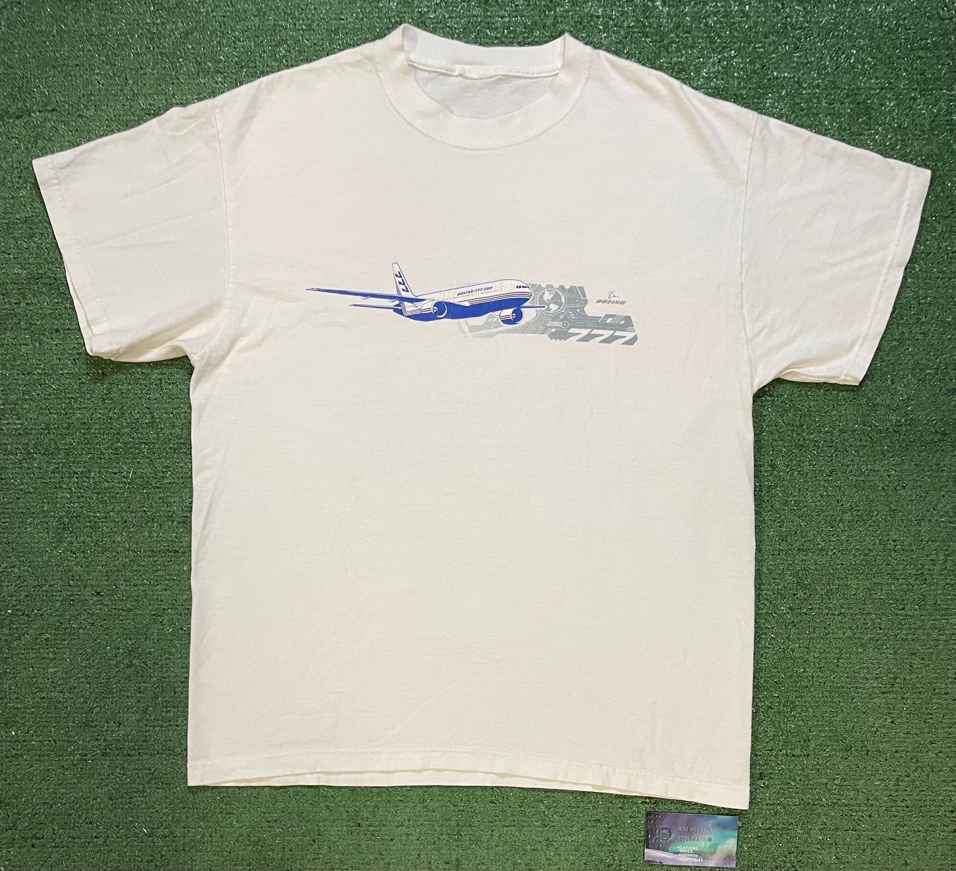 Vintage 1990s Boeing 777 200 tee