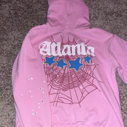 Sp5der Atlanta Hoodie “Pink”