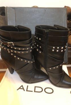 Black Studded Boots