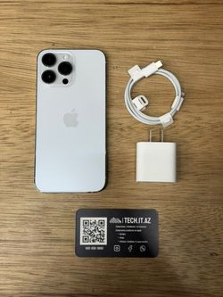 📱 iPhone 14 Pro Max | 128GB | Silver | Cricket | Hablo Español