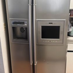 LG Refrigerator With TV 
