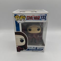 Funko Pop! Vinyl: Marvel Captain America Civil War - Scarlet Witch #133