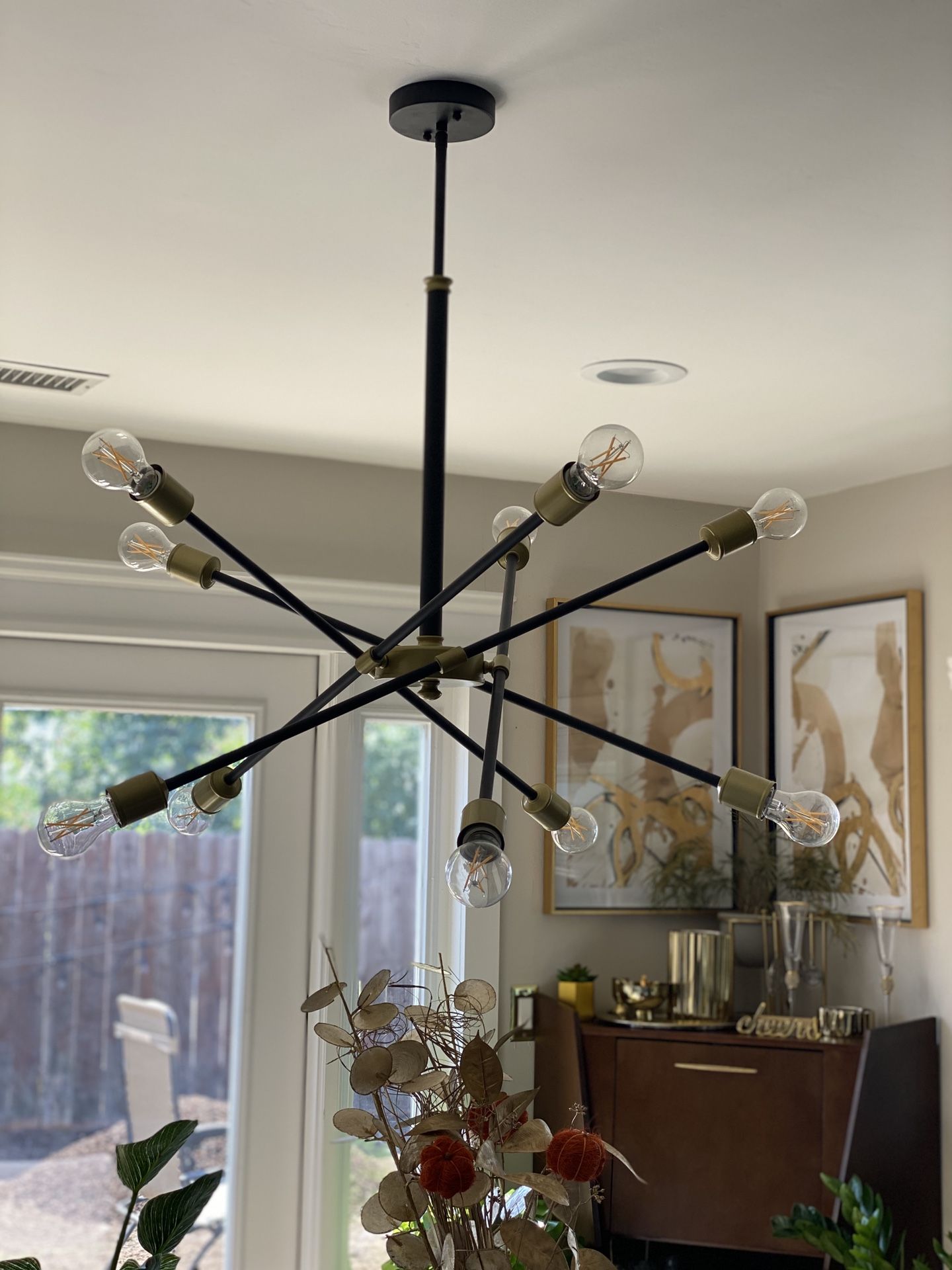 Mid-Century Modern Mobile chandelier