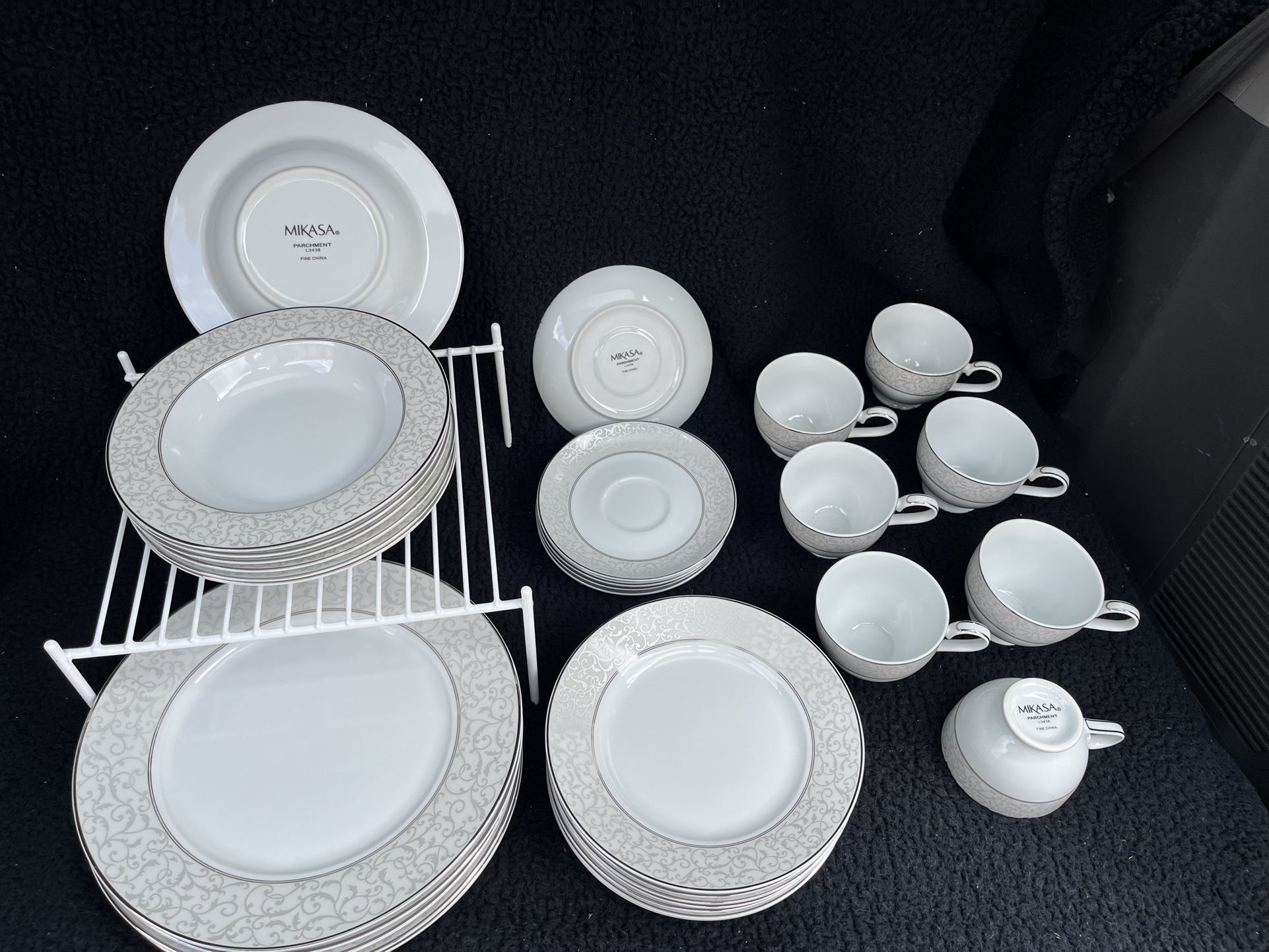 Mikasa Parchment Ivory China Mikasa Parchment (China) Footed Cup