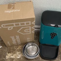 Brand New Cat, Scratcher And Feeder Bundle 