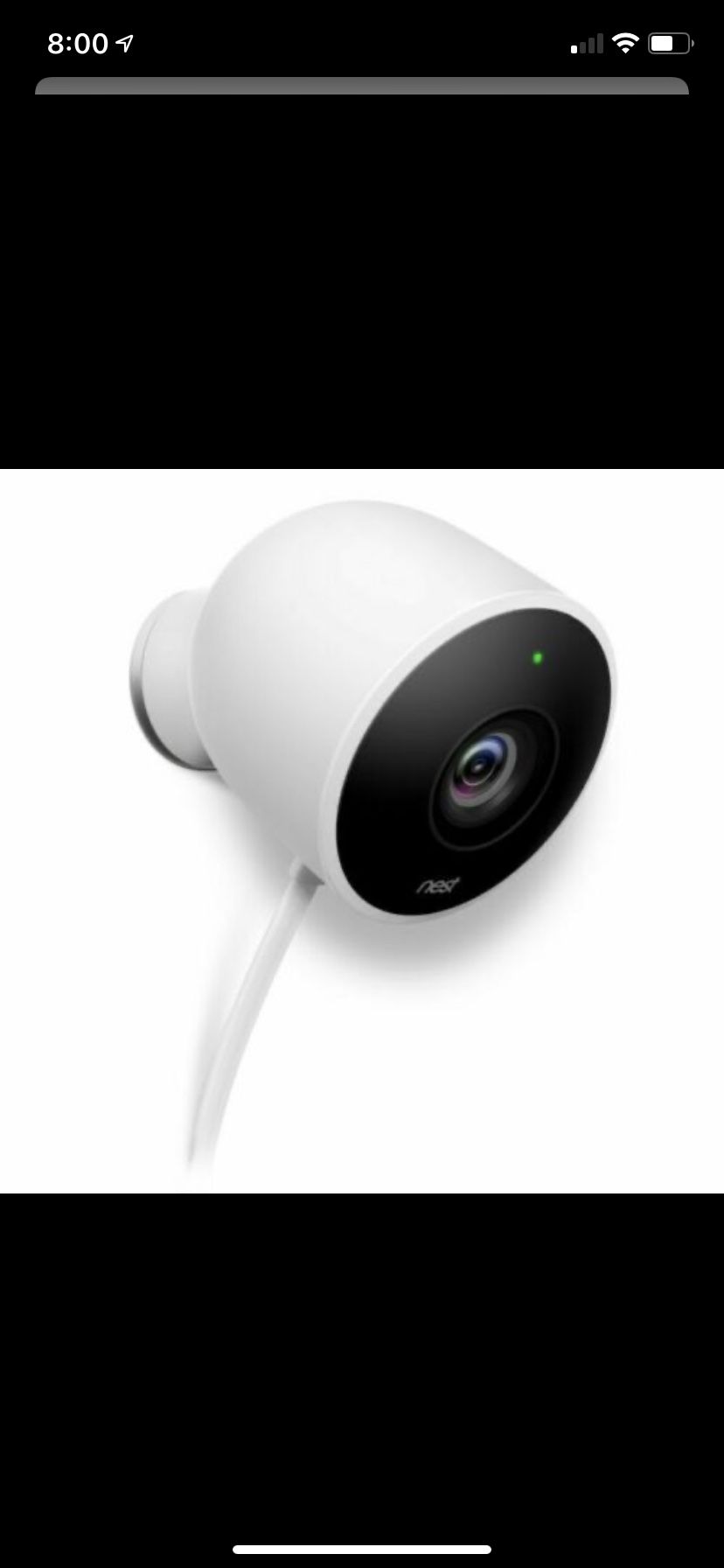 Nest camera outdoor 1080p