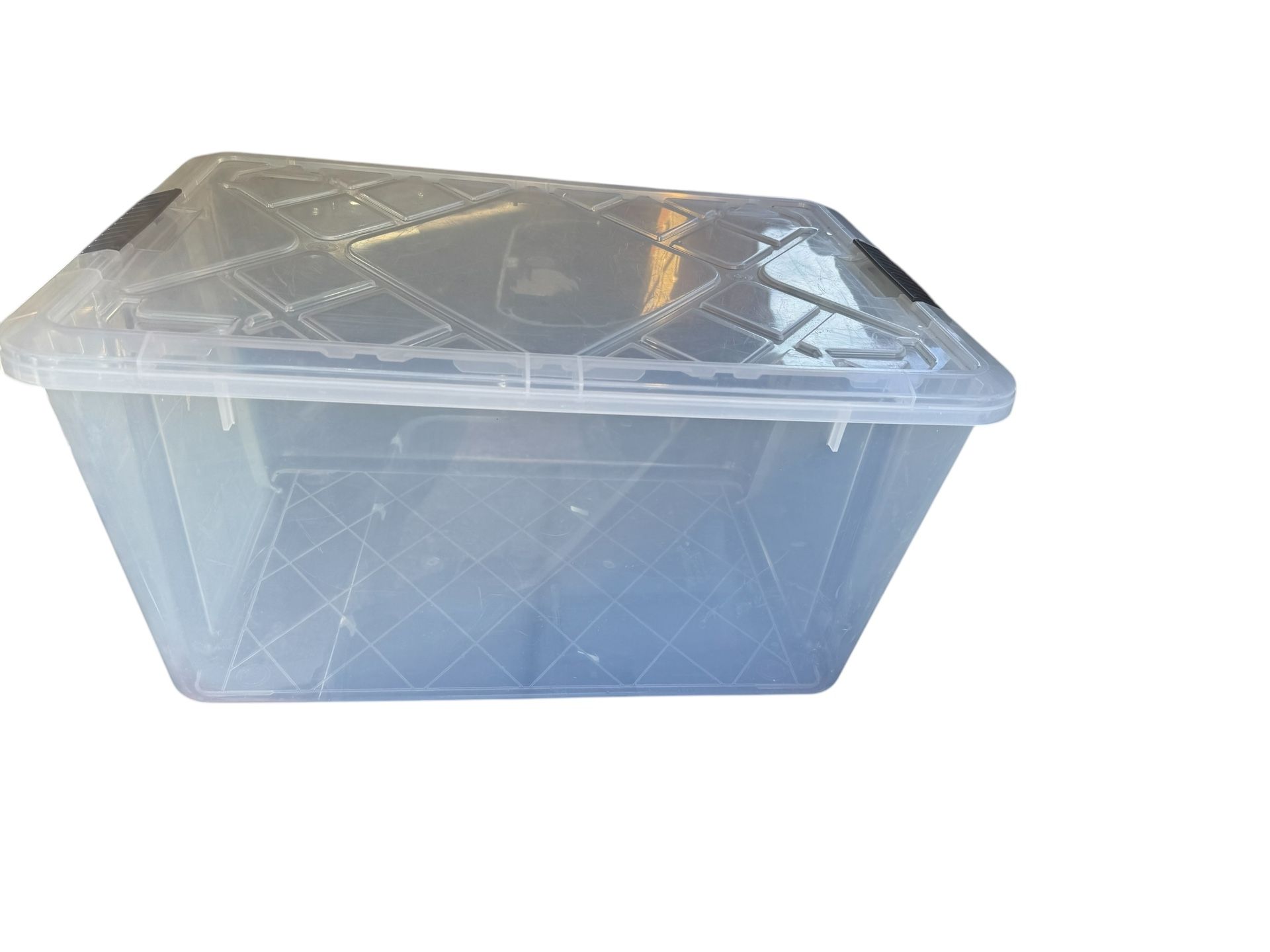 Clear Organizing Tote 