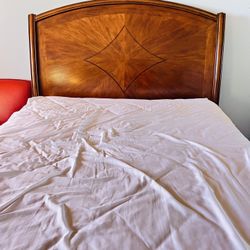 Queen Wood Bed