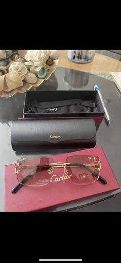 High Quality Cartier Sunglasses (brown & Graident Lense )