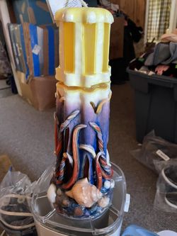 Handmade Tobys Candle Lighthouse 