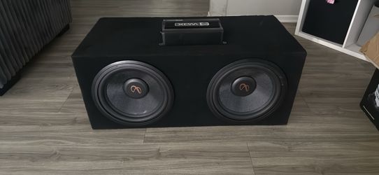 Infinite Kappa 2 12”s Subwoofer With Wdx Amplifier 1500