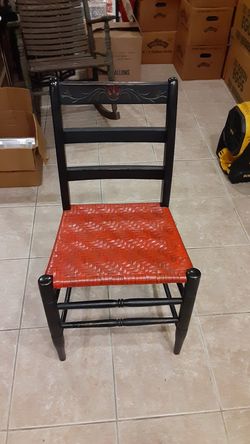 Ornate Wicker chair,vintage, solid