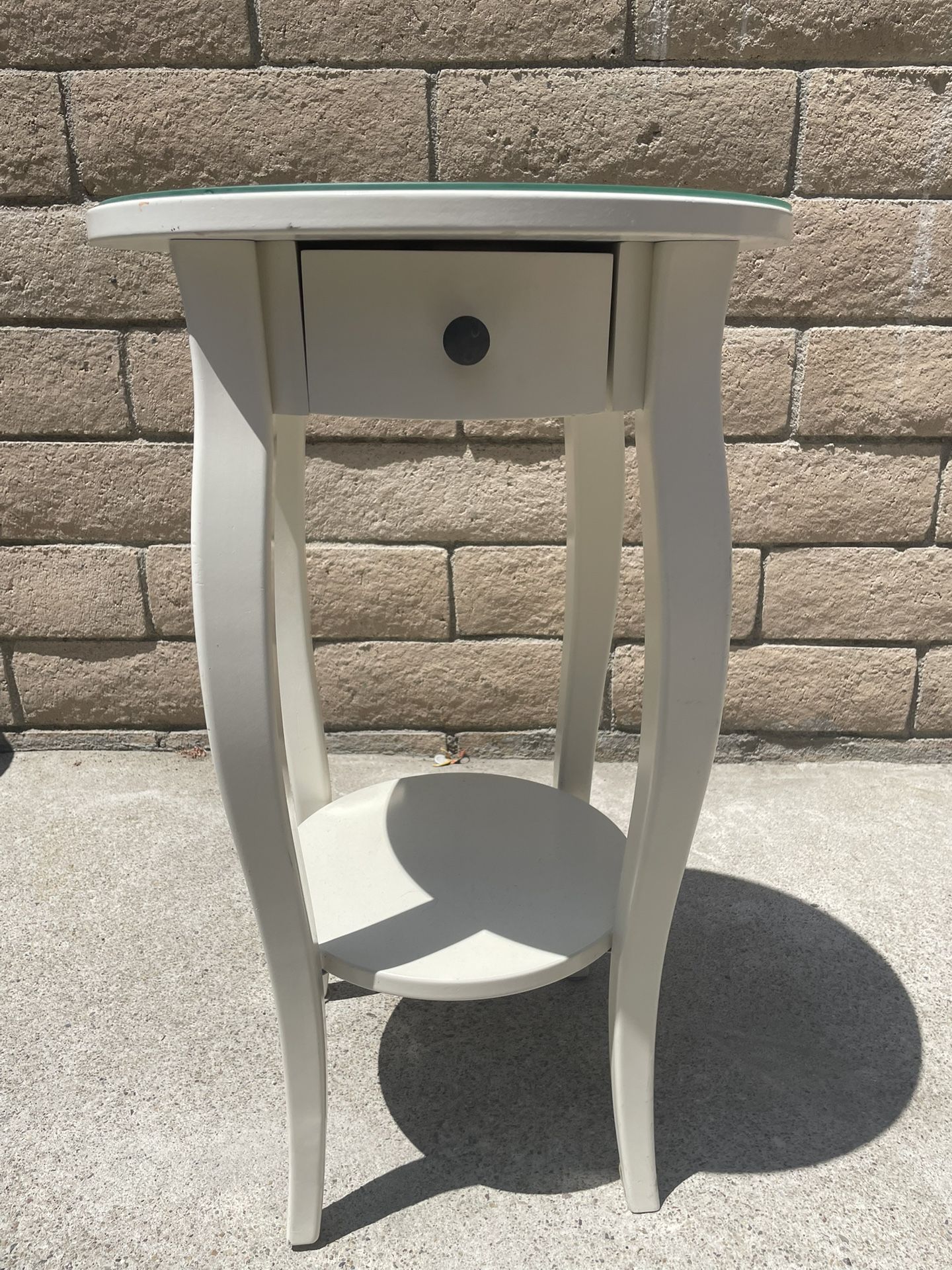 White Table