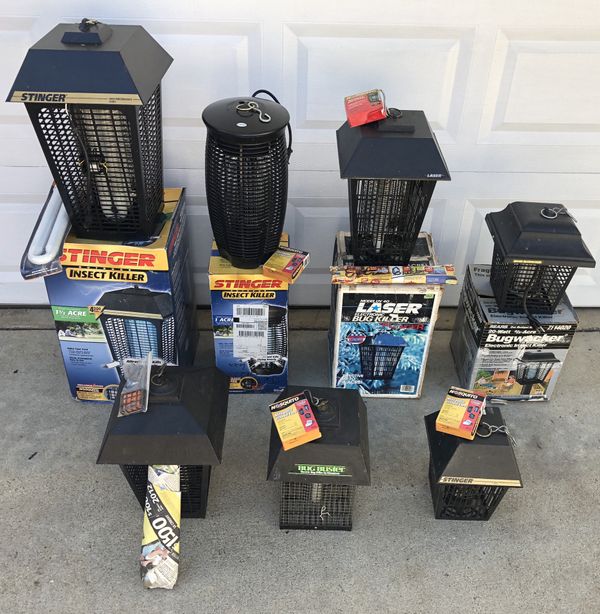 Stinger Bug Buster, Bug Wacker bug flying insect mosquito light zapper