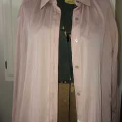 Light Pink Cardigan Dress 