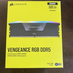 Corsair Vengeance RGB DDR5 32gb 6400MHz RAM