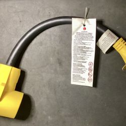 RV / Generator Adapter Cord – 30A Male to 50A Female