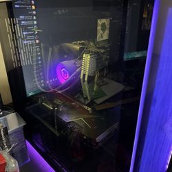 Selling Gaming Pc With 3080 2 Monitors Keyboard And Mouse 