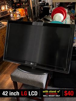 42 in lg lcd tv
