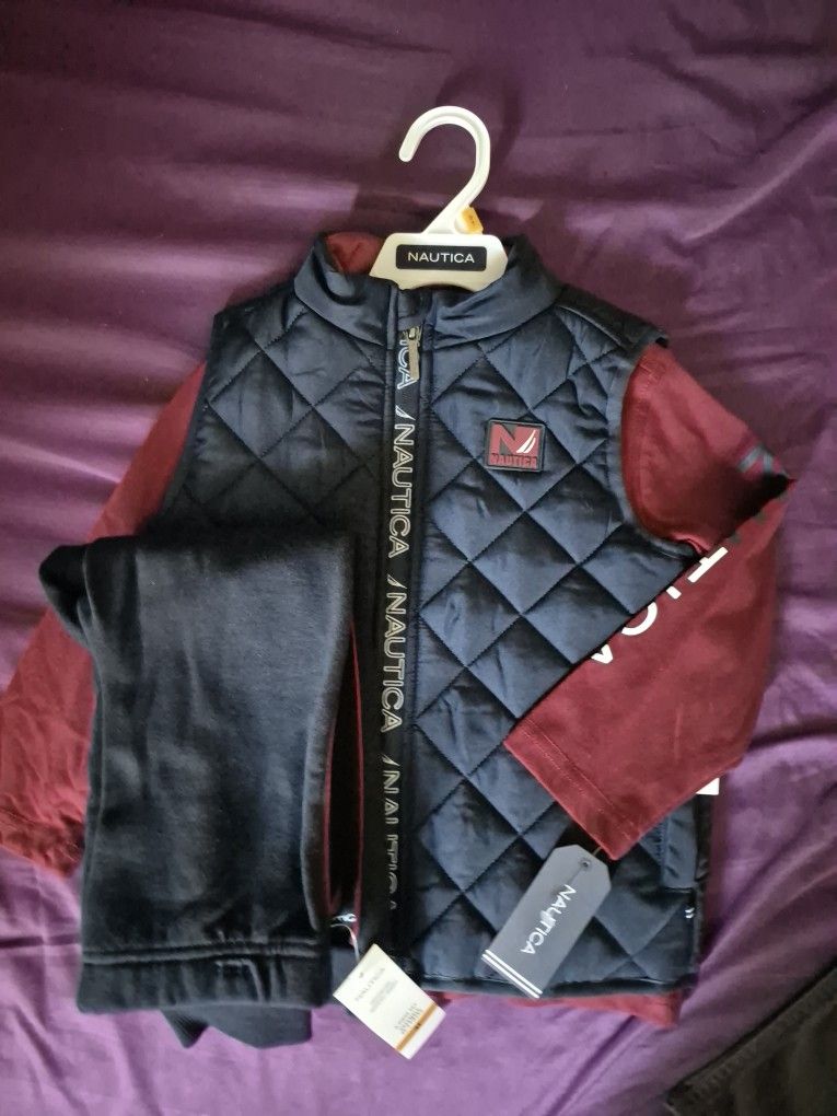 Boys 3t Nautica Set