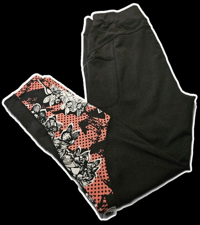 Popfit Floral Leggings *see photos *