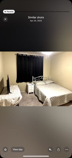 Full Sized Heart Platform Bed