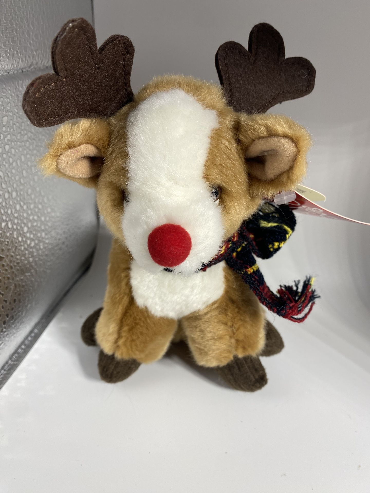 Russ Plush/ Sniffles The Reindeer W Tags