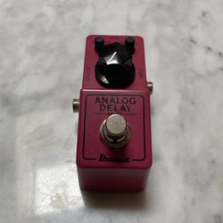 Ibanez Analog Delay mini pedal