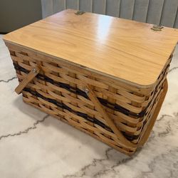 Hand Made Picnic Basket