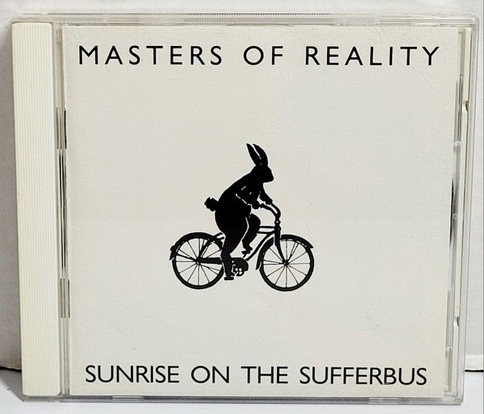 Vintage 1992 MASTERS OF REALITY Sunrise on the Sufferbus (CD, 1992) 2nd Album. The image shows the album "Sunrise on the Sufferbus" by the American r