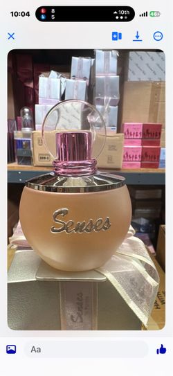 Senses Perfume Fragrance Bottle