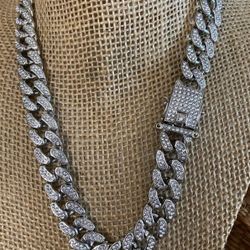 Cadena Stainlend Piedras