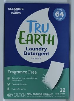 Tru Earth Eco-Friendly Laundry Detergent Sheets 32 ct