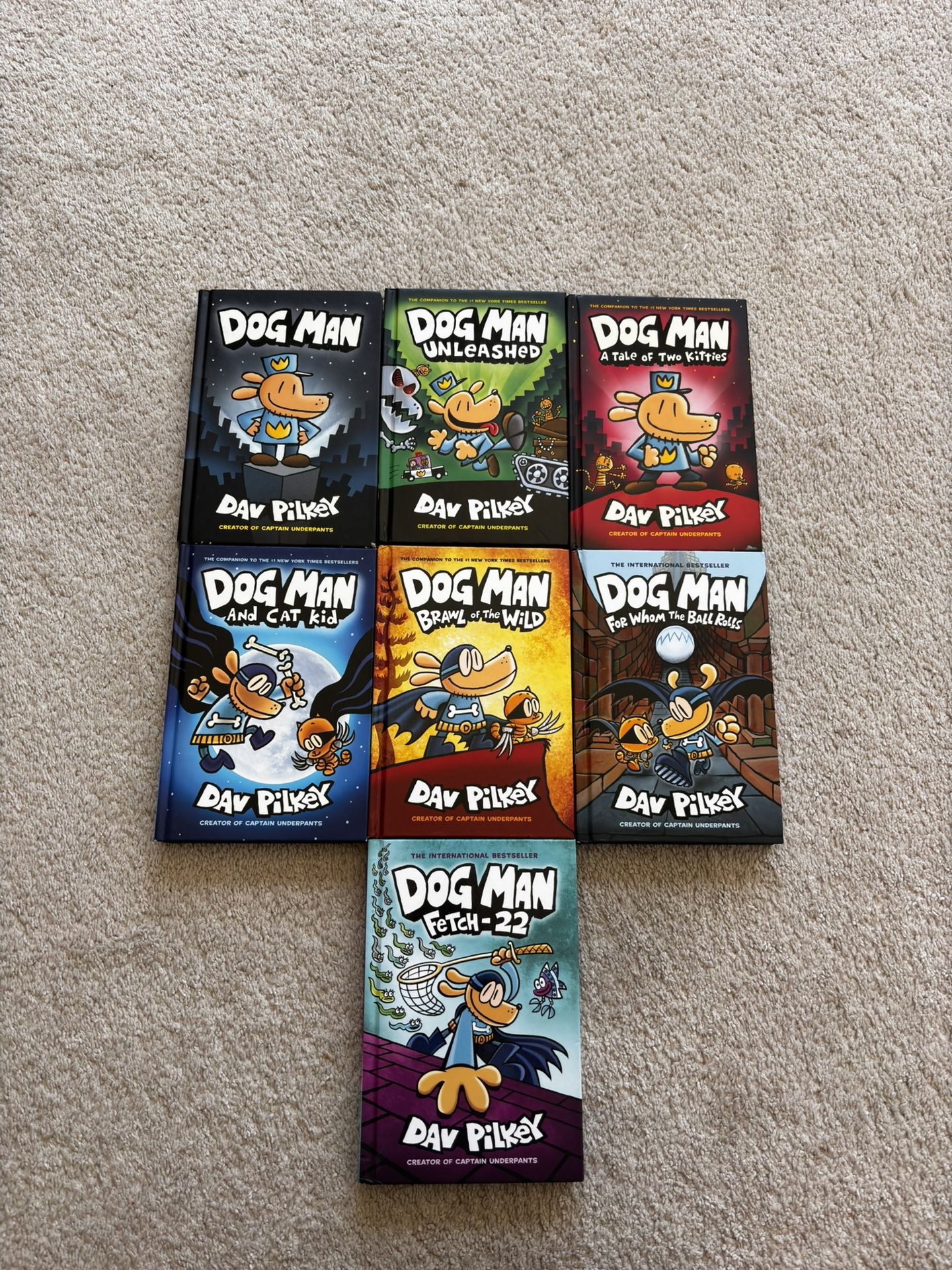 Dog man comic books