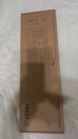 MSI combo gaming