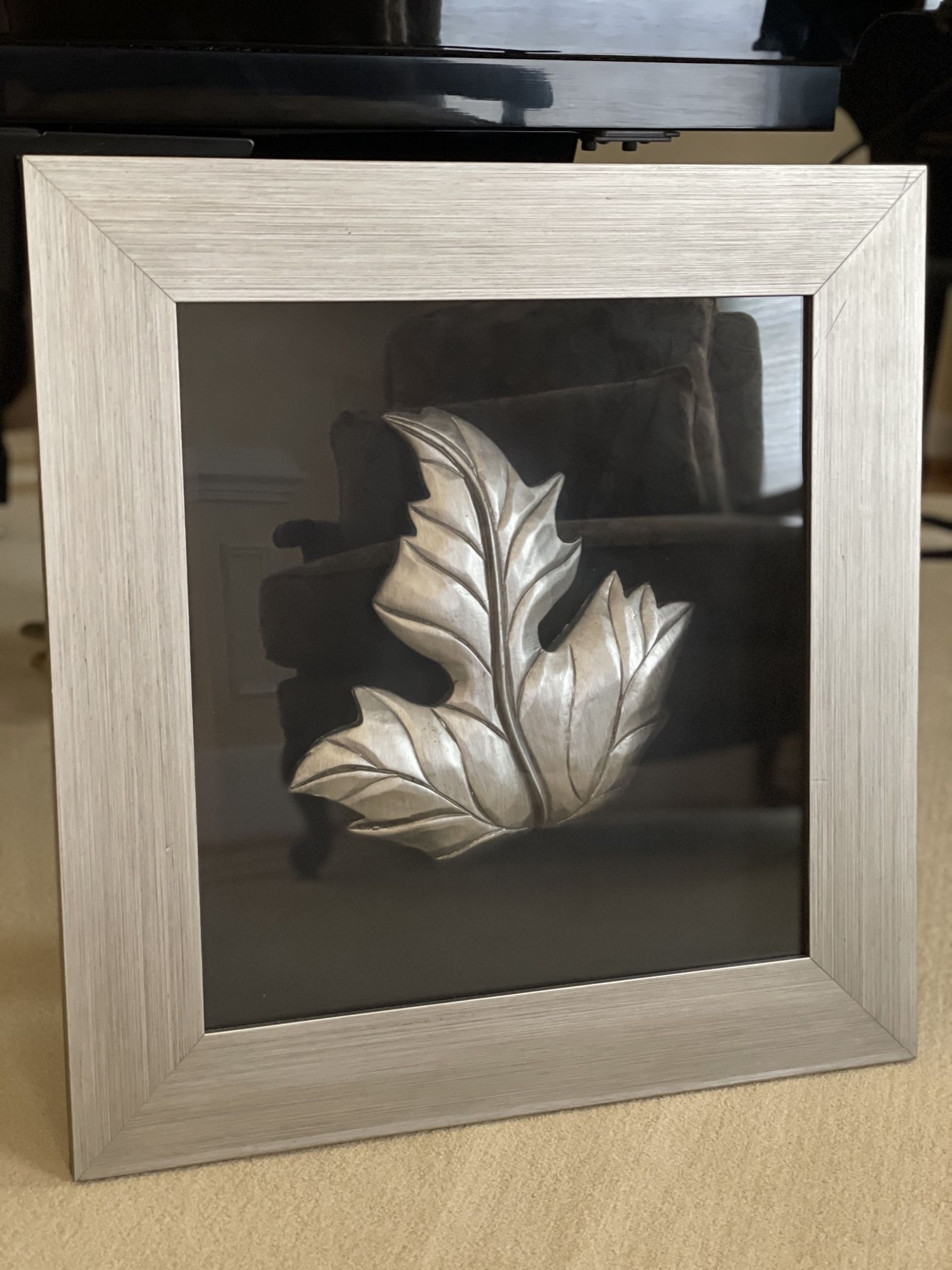 Metal Sculpture 3 D Art 22” X 22”