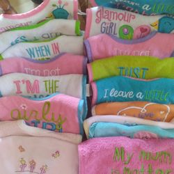 19 Baby Girl Bibs