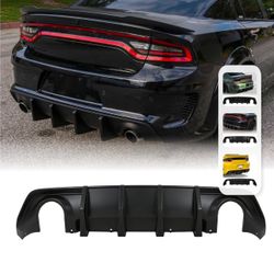 Dodge Charger Srt Style  Sedan 2015-2023 Rear Diffuser Bumper Lower lip
