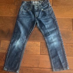 Kids Levis Strauss Straight Boot Cut Jeans Size 8
