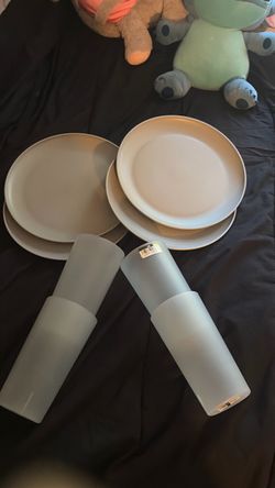 Target plastic plates and cups