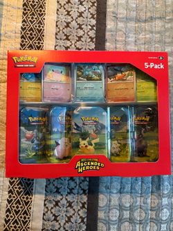 Pokémon TCG Mega Evolution Ascended Heroes 5-Pack