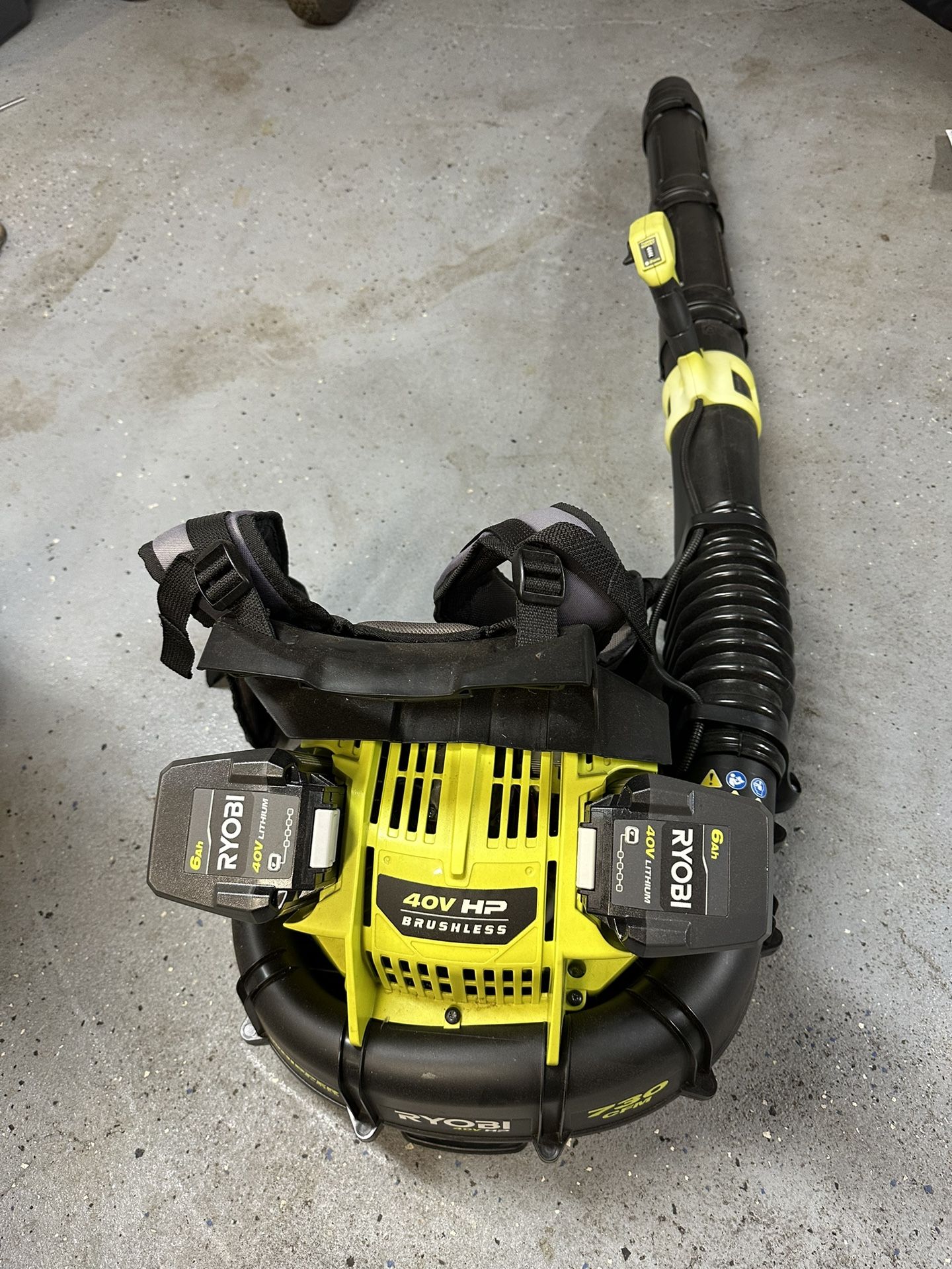 Ryobi Backpack Blower