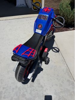 Spiderman motorcycle