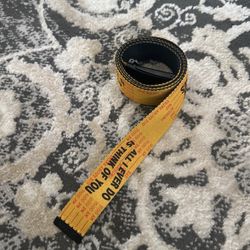 Broken Promises Web Belt