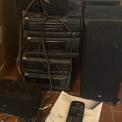 JVC SPEAKERS SOUND SYSTEM