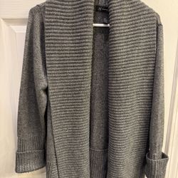 Women Gray Sweater  By INC Cardigan 