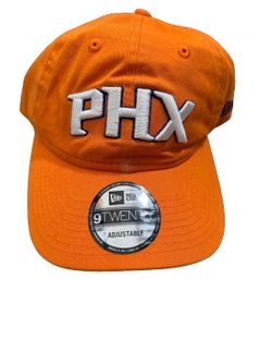 New Era Phoenix Suns "PHX" Adjustable Hat – Orange – OS