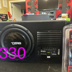 10” Sub In box With Built In Amplifier 