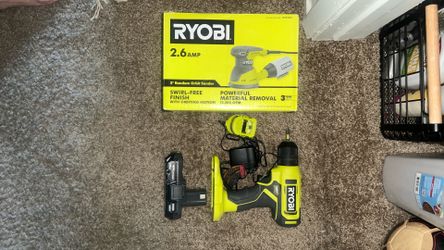 RYOBI DRILL & SANDER