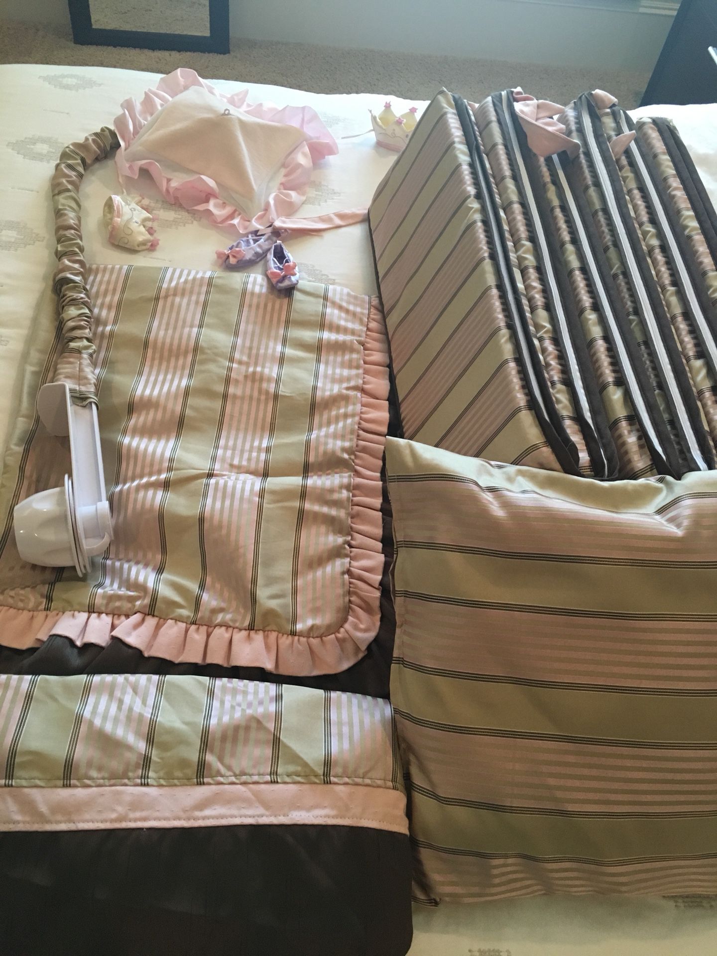 Designer Baby Girl Crib Set
